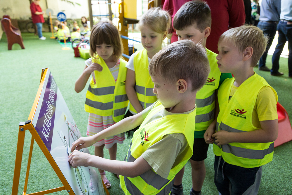 Biztonságos óvoda programban részt vevő gyerekek (KOEK)